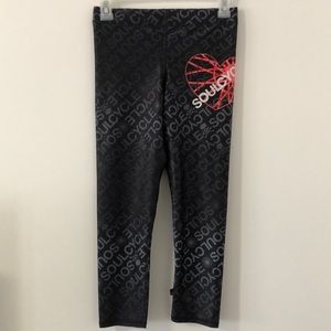 Terez x SoulCycle Heart Wheel Capri